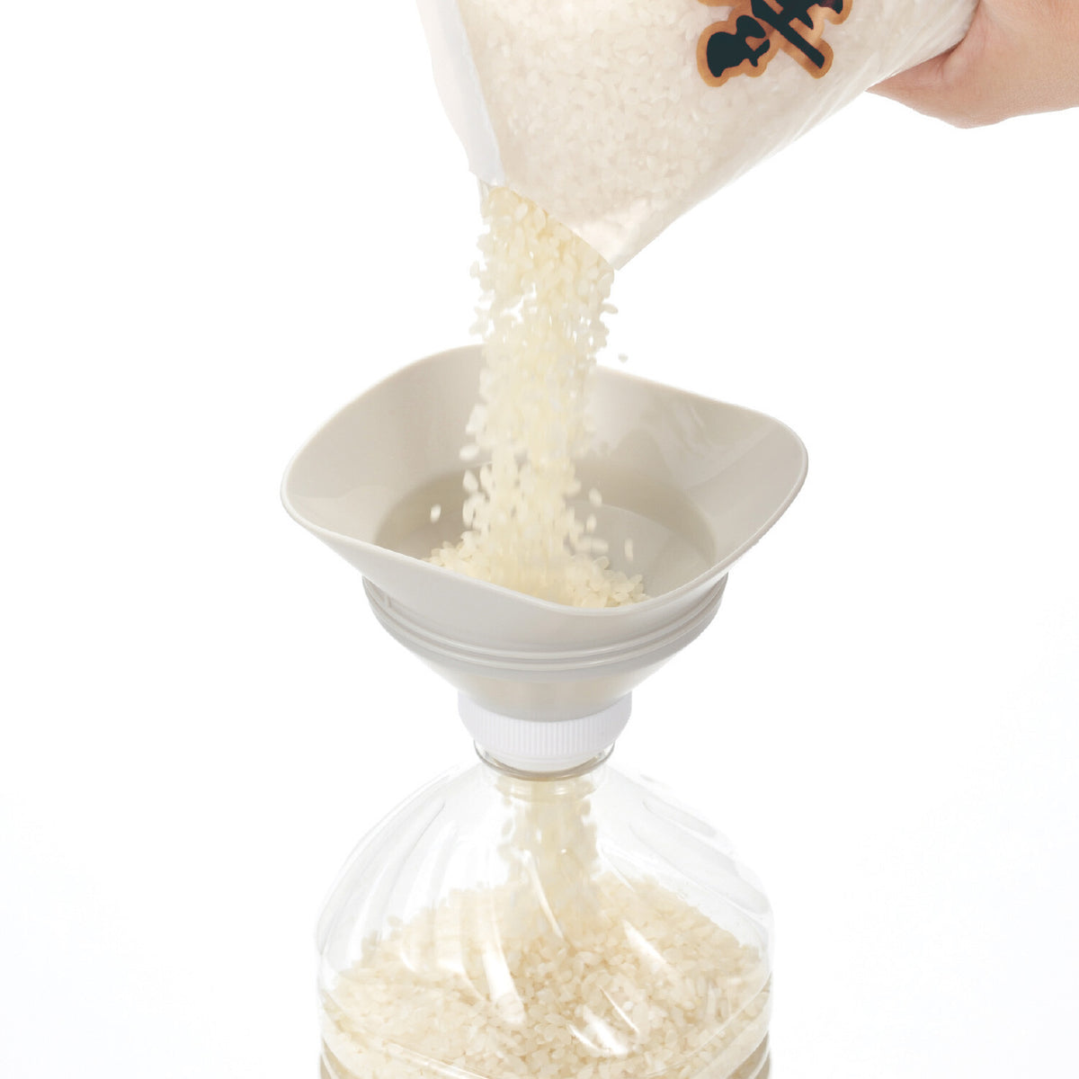 Akebono Kome Colle Rice Container Funnel