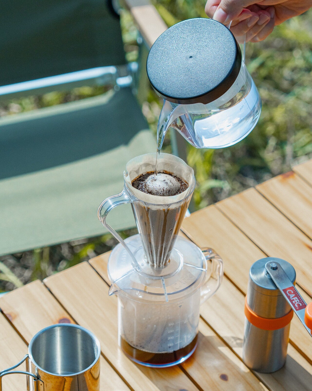 Sanyo Sangyo OSMO Drip Kettle Black DKO-350BR