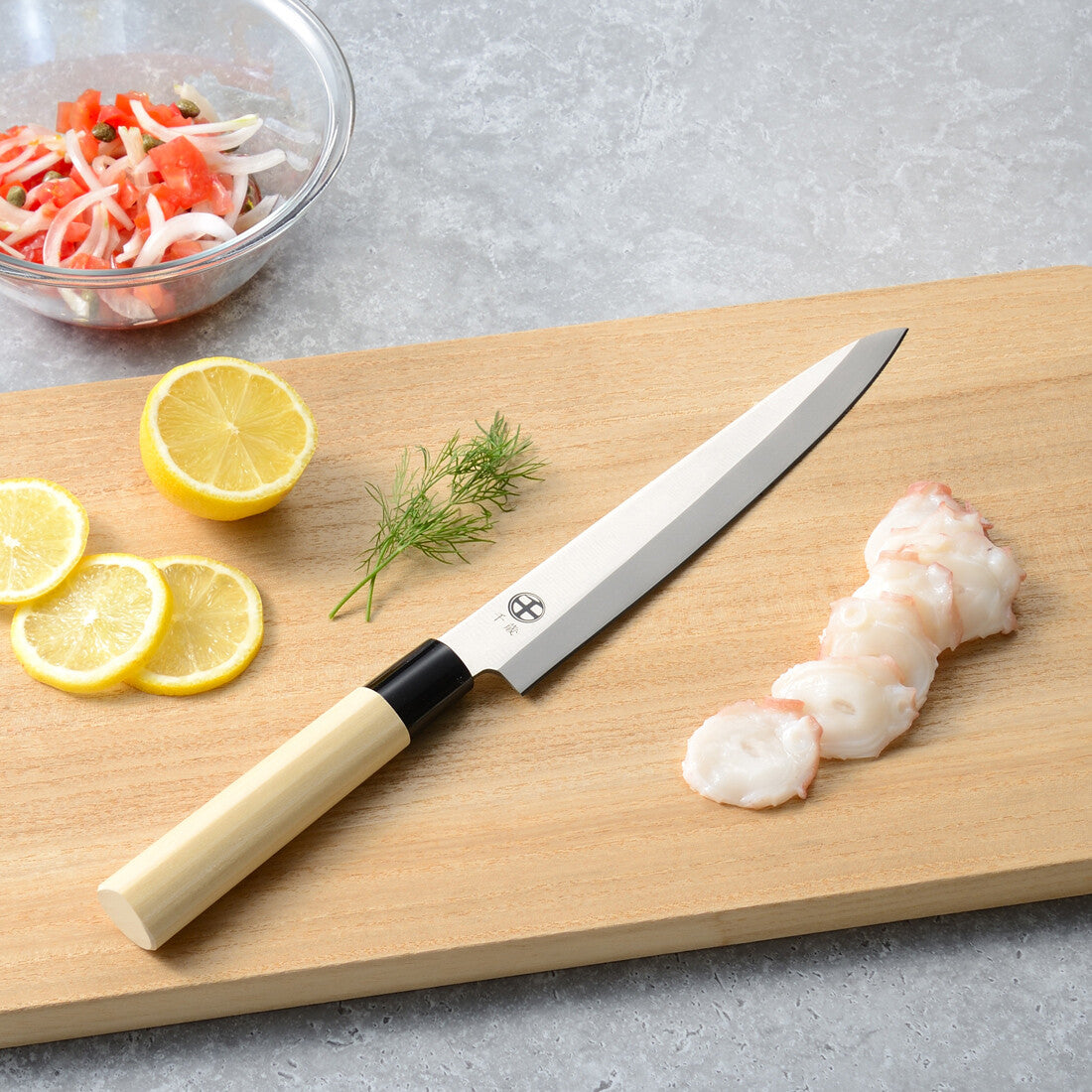 Wahei Freiz Chitose Molybdenum Vanadium Steel Sashimi Knife (Yanagiba) CS-058