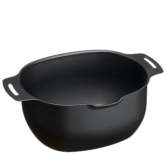 Wahei Freiz Enzo Oval Iron Deep Fryer Pot 20x17cm Induction Compatible EM-094