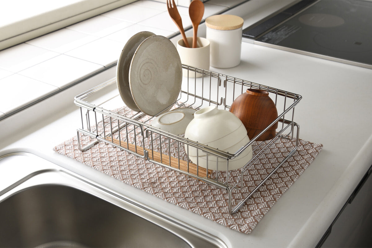 Wahei Freiz Enzo Expandable Dish Drying Rack for In or Over Sink EM-086
