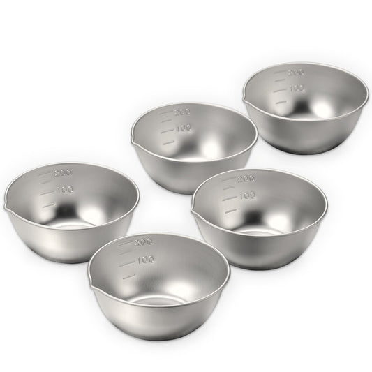Wahei Freiz Tsubamesan Stainless Steel Mini Prep Bowls 10cm Set of 5 EM-097