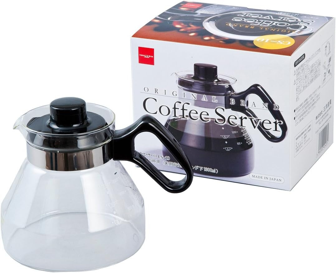 Sanyo Sangyo Glass Coffee Server 10-Cup 1300ml
