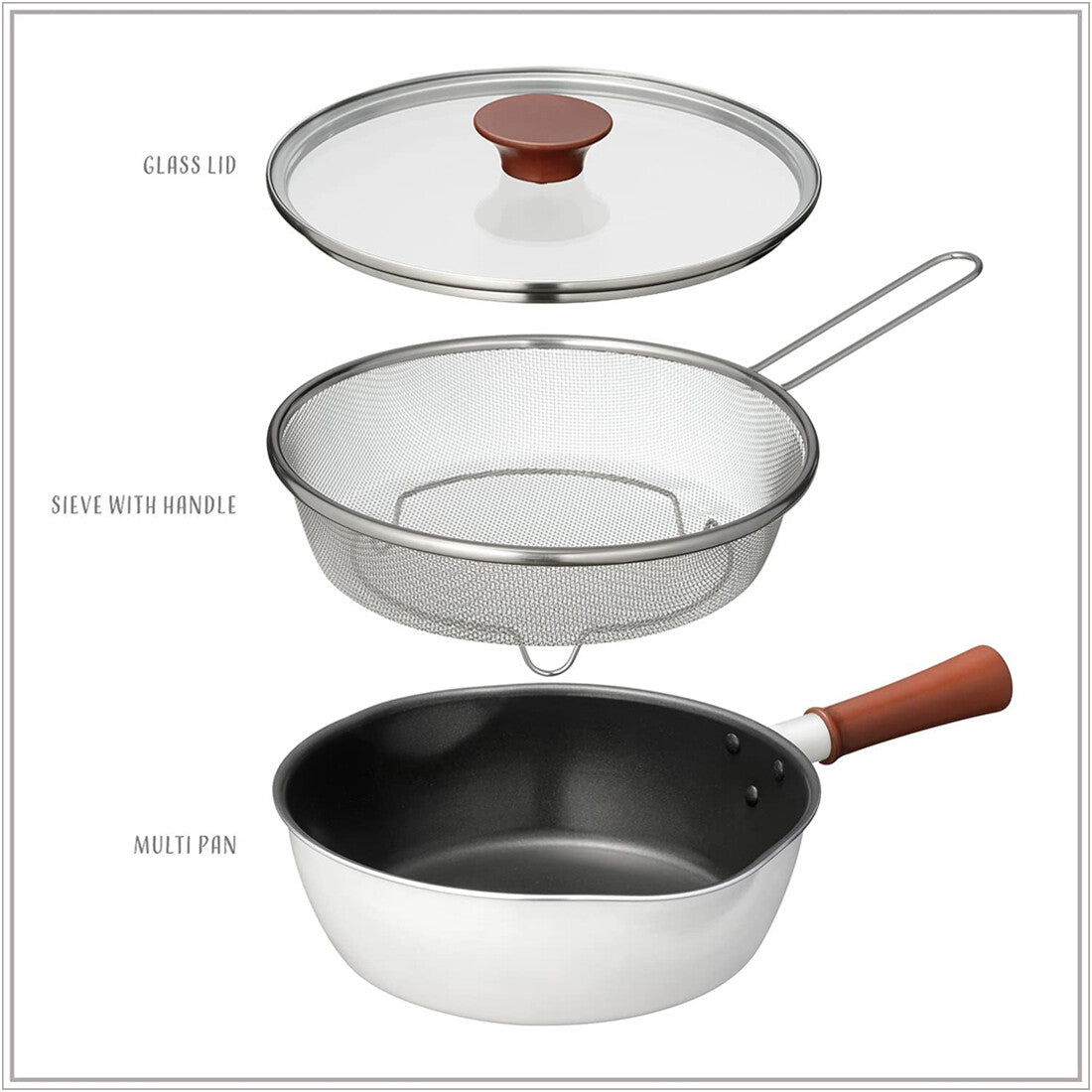 Wahei Freiz ToMaydolce IH Multi Pan 24cm RB-2166