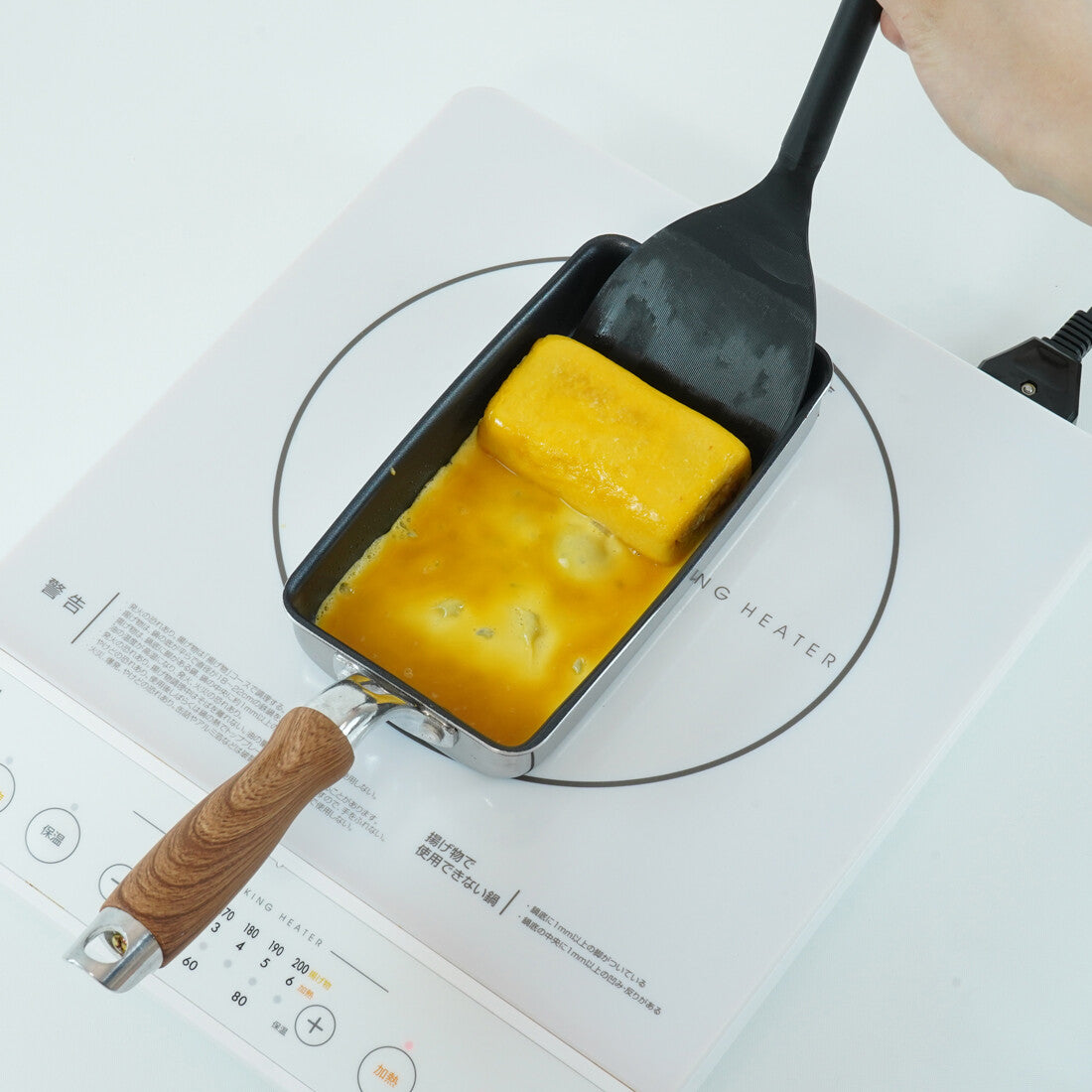 Wahei Freiz Picot 2 Turner for Long Tamagoyaki Pan 8.5cm ME-7769