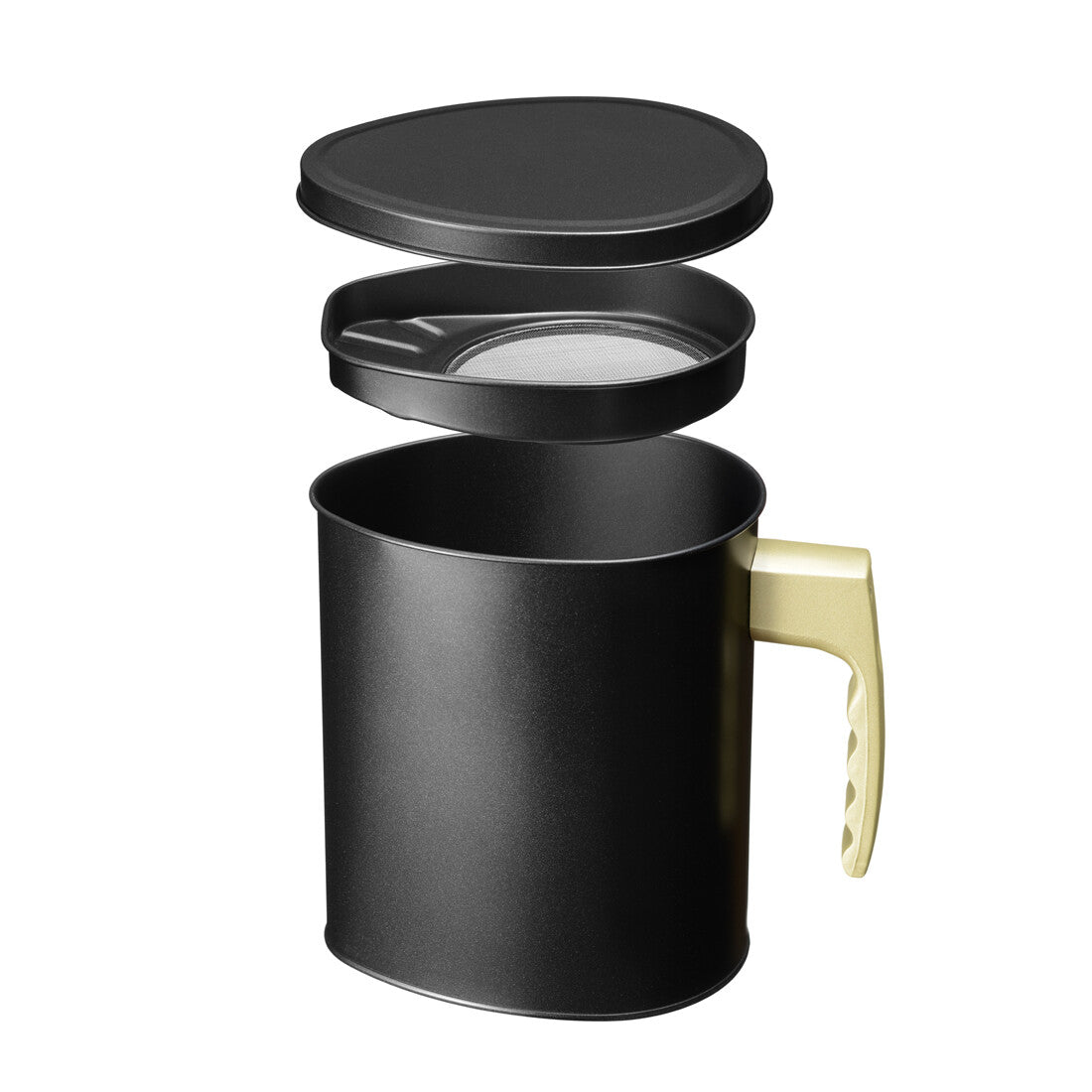 Wahei Freiz Oval Oil Pot with Strainer 1.3L MD-0105