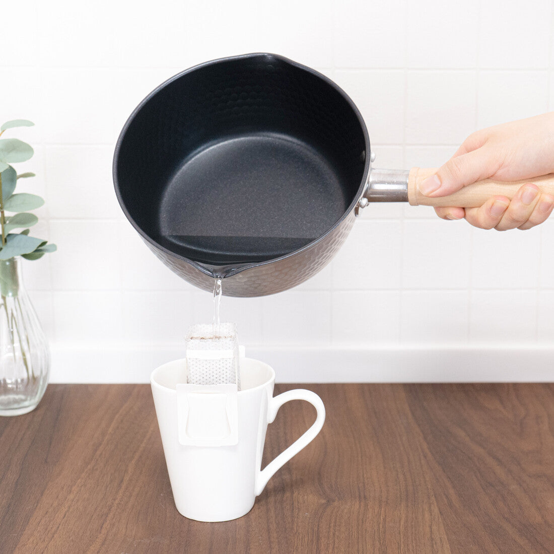 Wahei Freiz IH Aluminum Yukihira Saucepan 18cm RB-2883