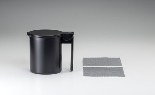 Takagi Metal Fluorine Coated Oil Filter Pot 0.55L KWPS-0.55