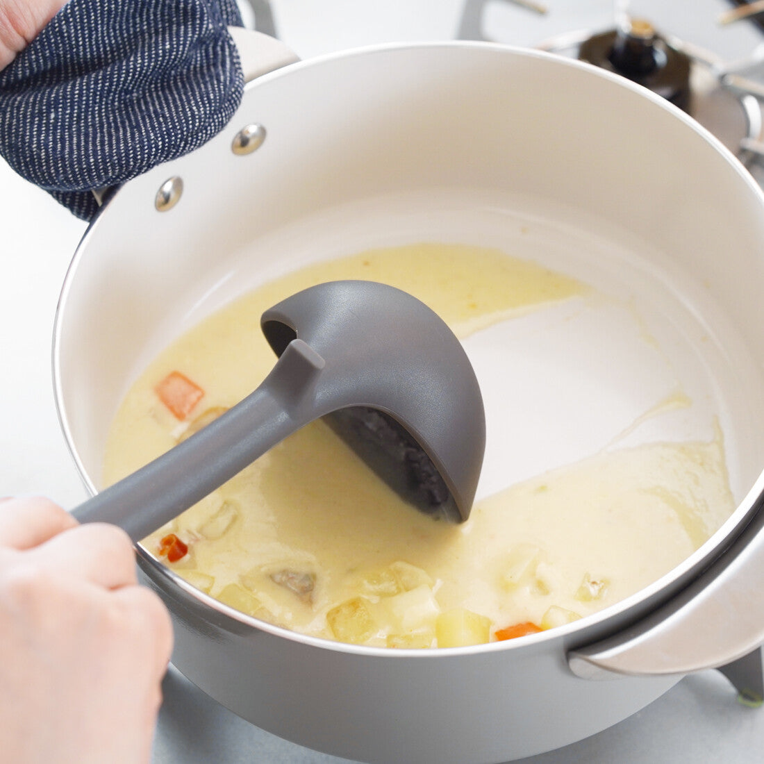 Wahei Freiz Pan Tool Silicone Ladle