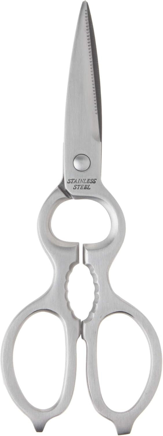 Shimomura Safety All Stainless Kitchen Scissors SOK-01
