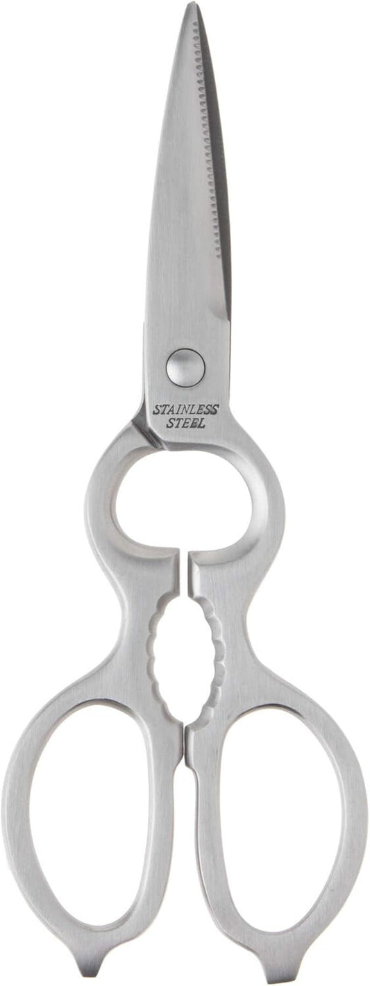 Shimomura Safety All Stainless Kitchen Scissors SOK-01
