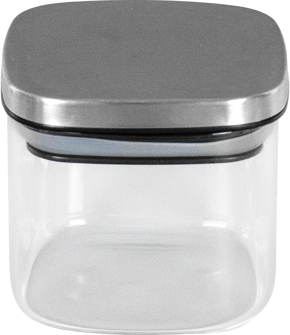 Wahei Freiz Square Glass Storage Canister 800ml RE-7666