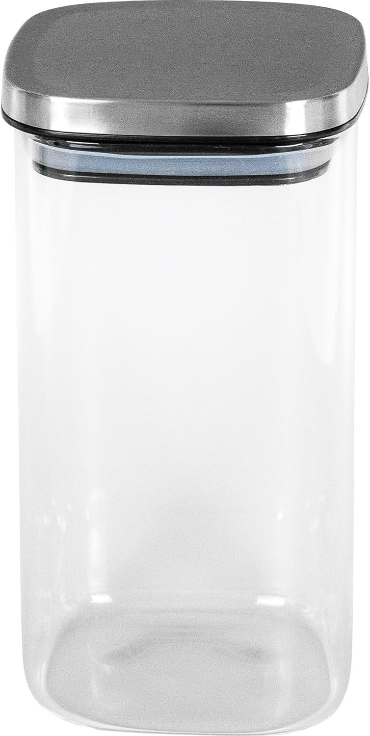 Wahei Freiz Square Glass Storage Canister 1100ml RE-7667