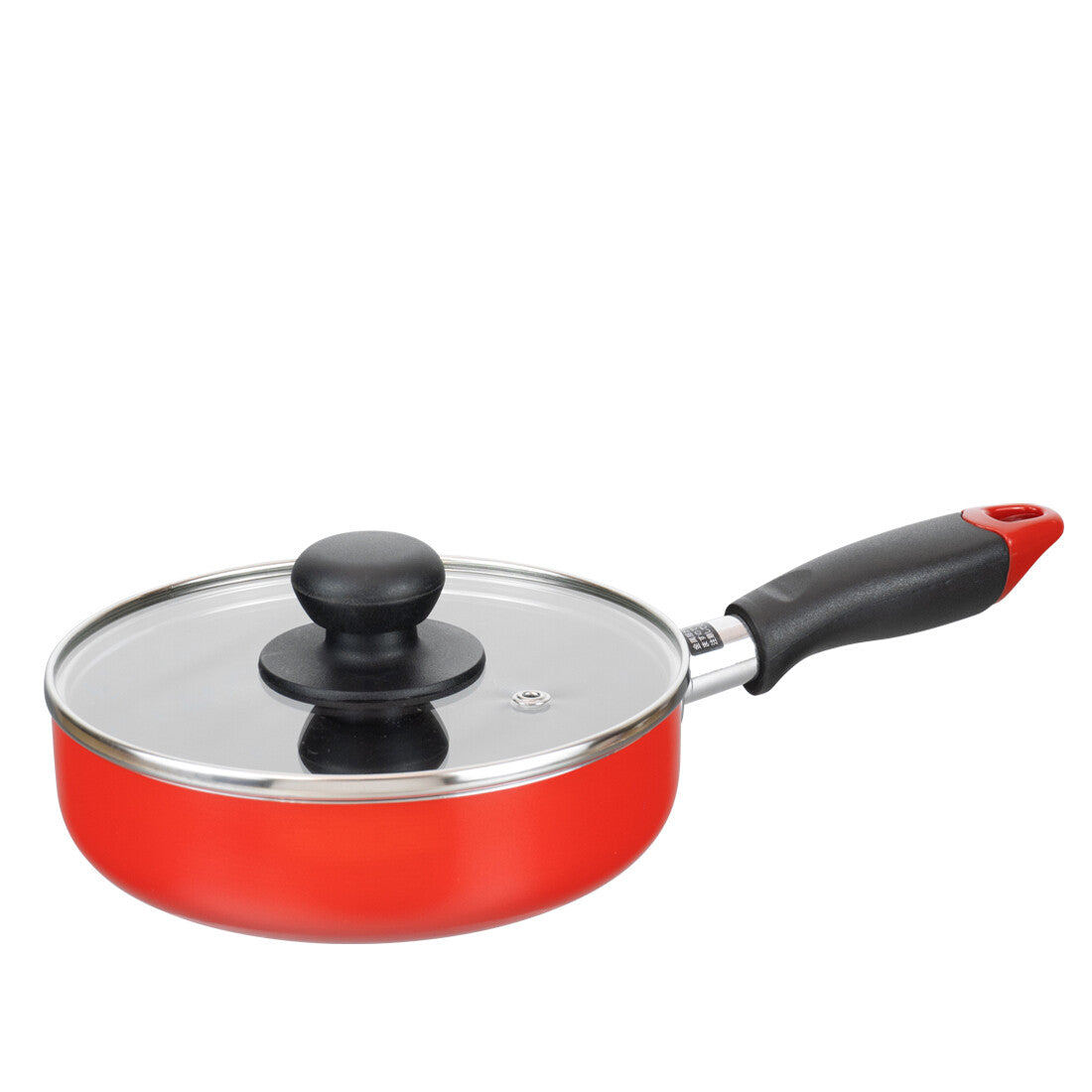 Wahei Freiz Mini Frying Pan with Glass Lid 16cm Red RB-2910