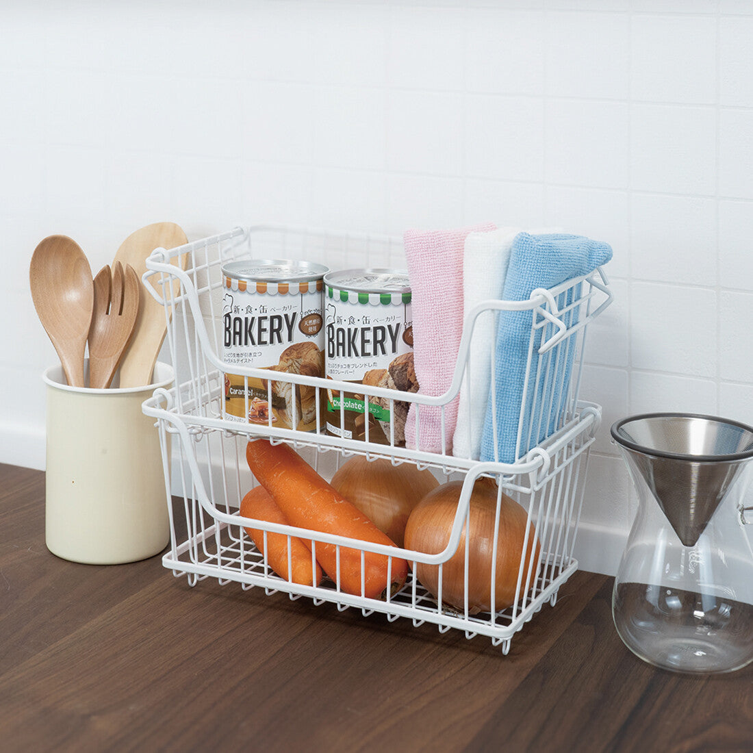Wahei Freiz Kachikore Deep Storage Basket Small RG-0553