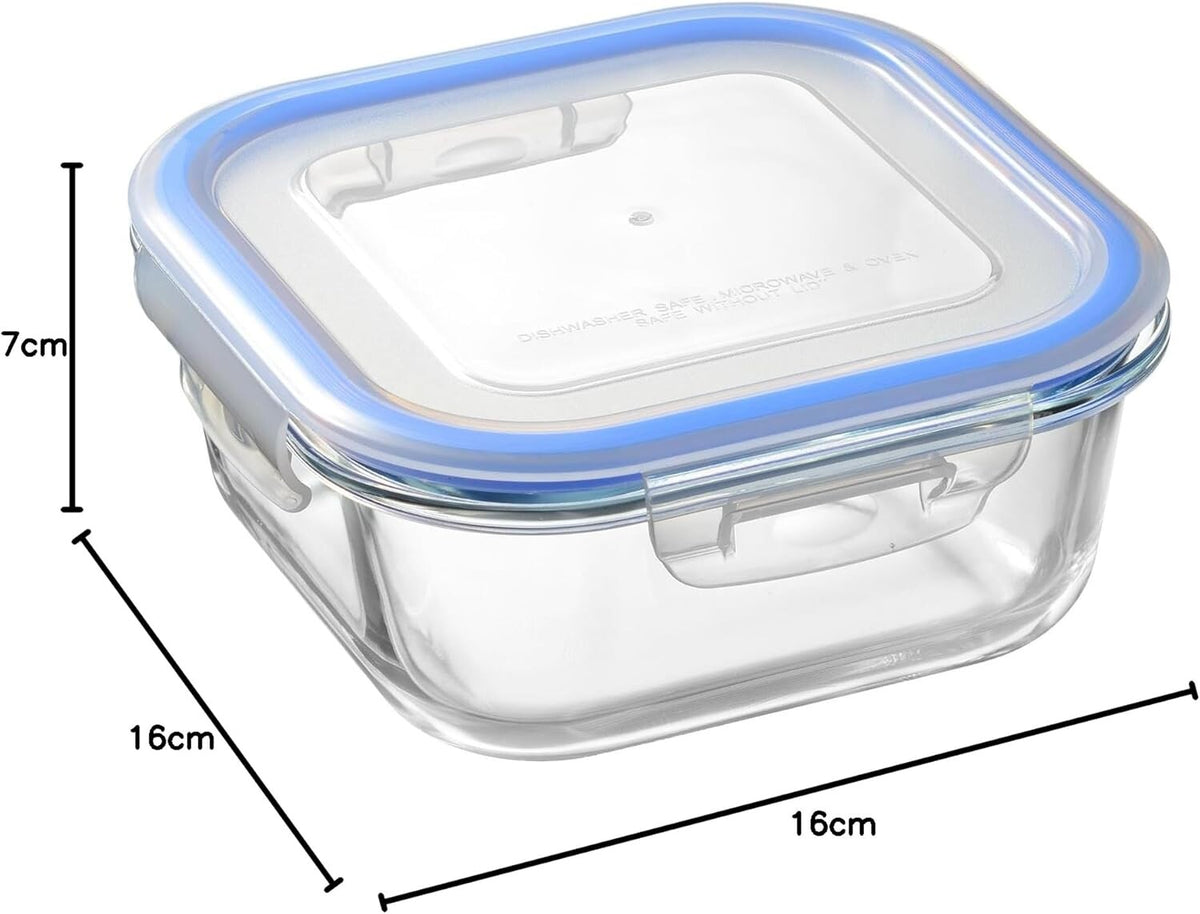 Wahei Freiz Kachikore Airtight Heat-Resistant Glass Container 800ml RE-7472