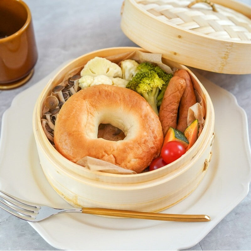 Wahei Freiz Hocona Bamboo Steamer Set 18cm