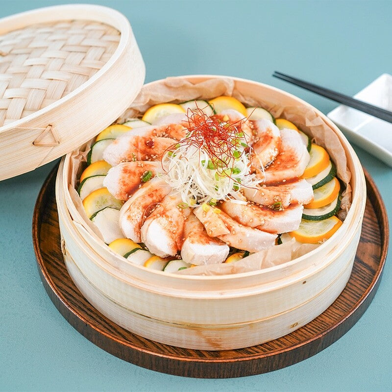 Wahei Freiz Hocona Bamboo Steamer Basket Set 25cm
