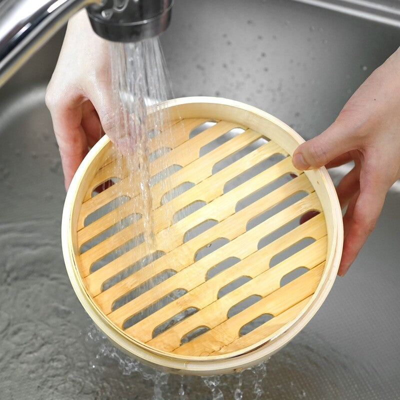 Wahei Freiz Hocona Bamboo Steamer Basket Set