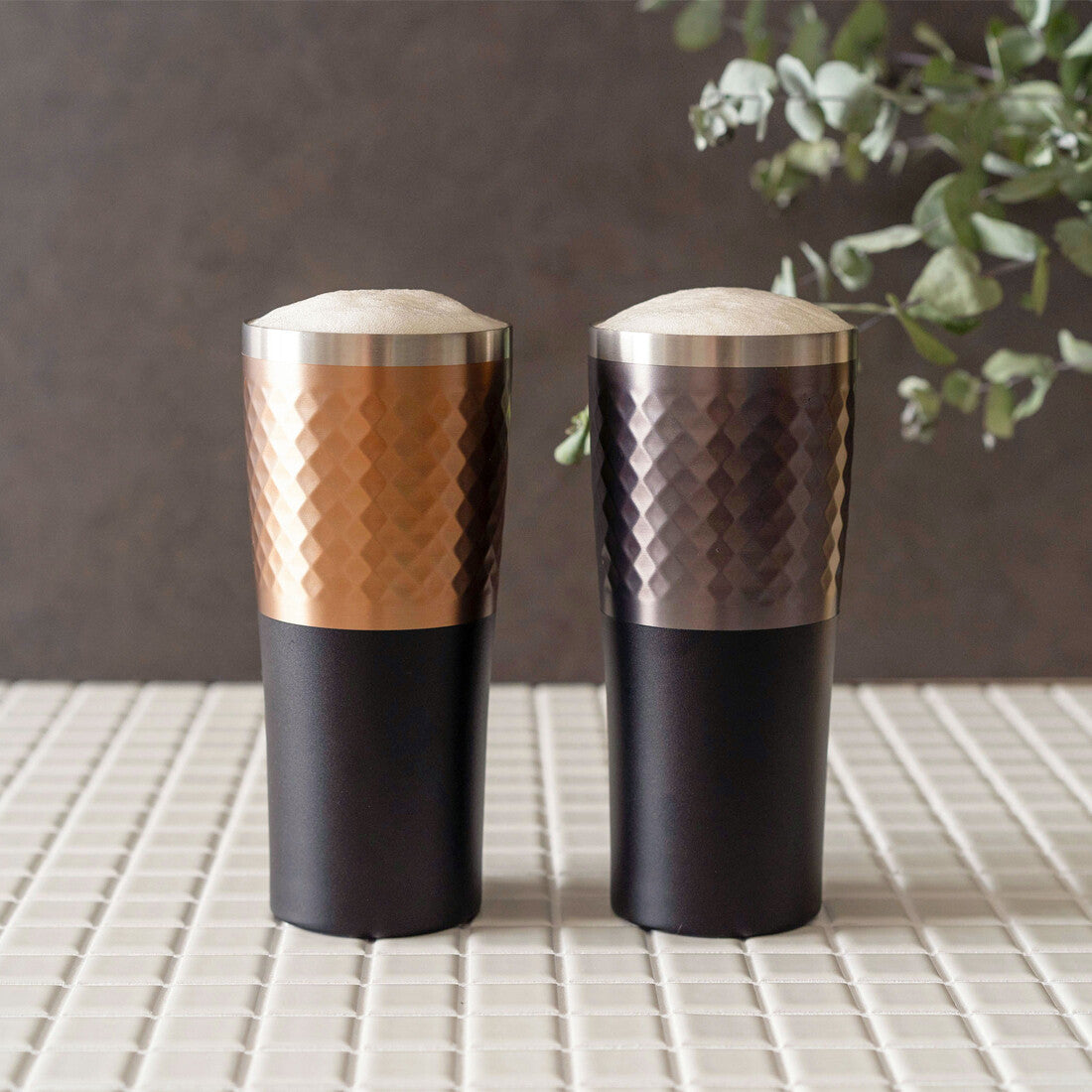 Wahei Freiz Fortec Stainless Steel Tumbler 600ml Gray RH-1767