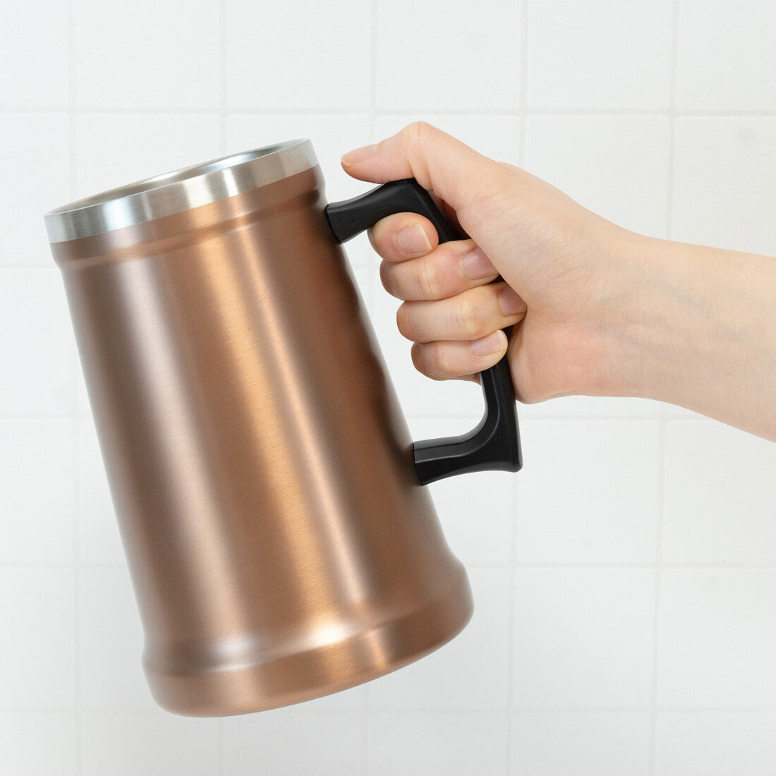 Wahei Freiz Fortec Mug Tumbler 1000ml Copper RH-1772