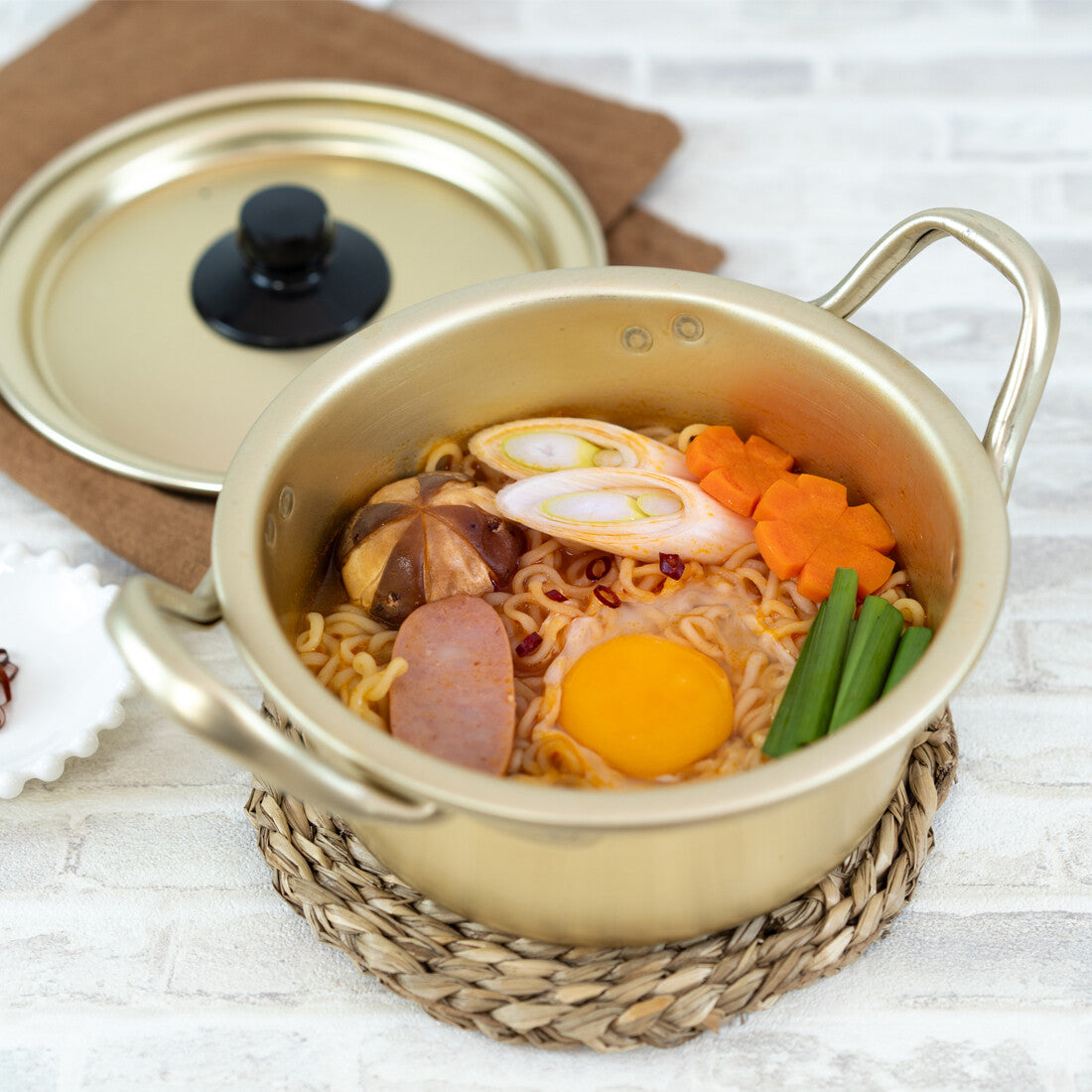 Wahei Freiz Korean-Style Aluminum Ramen Pot 16cm RB-3659