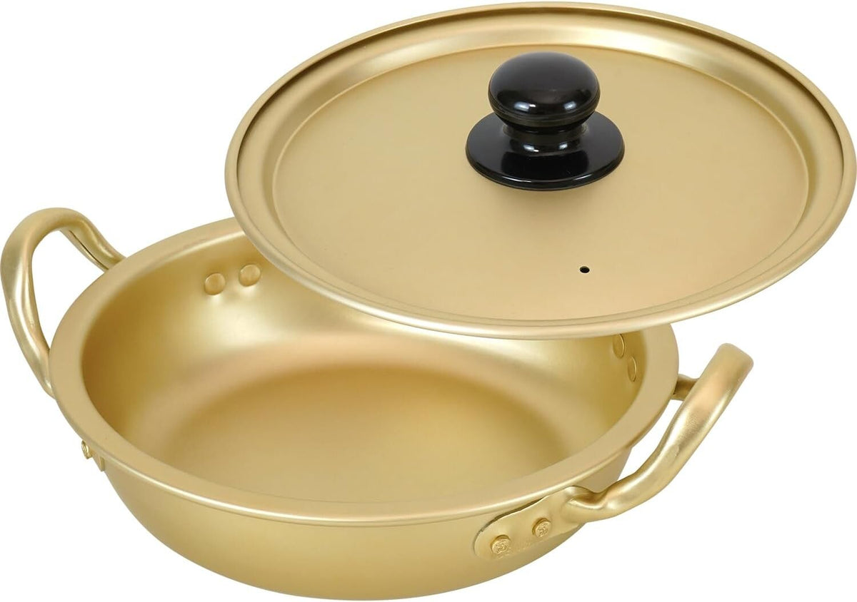 Wahei Freiz Korean-Style Shallow Aluminum Pot 18cm RB-3660
