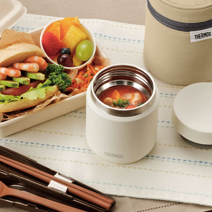 Thermos Vacuum Insulated Soup Jar 300ml Ivory JED-300