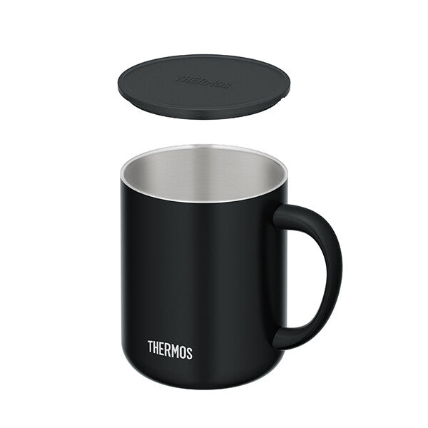 Thermos Vacuum Insulated Mug 450ml Smoke Black Case of 12 JDG-452C