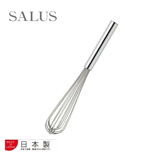 Azuma SALUS Pipe Handle Whisk 23cm Stainless Steel