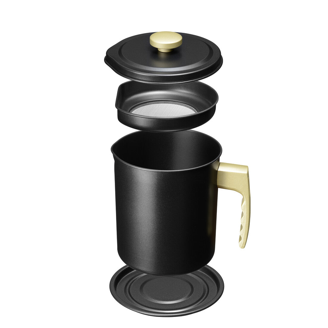 Wahei Freiz Guraju Round Oil Pot 1.5L MD-0106