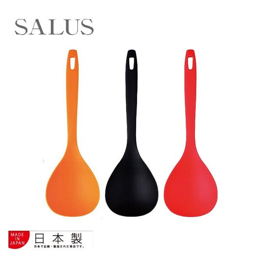 SALUS Home Chef Nylon Cooking Spoon Spatula Orange