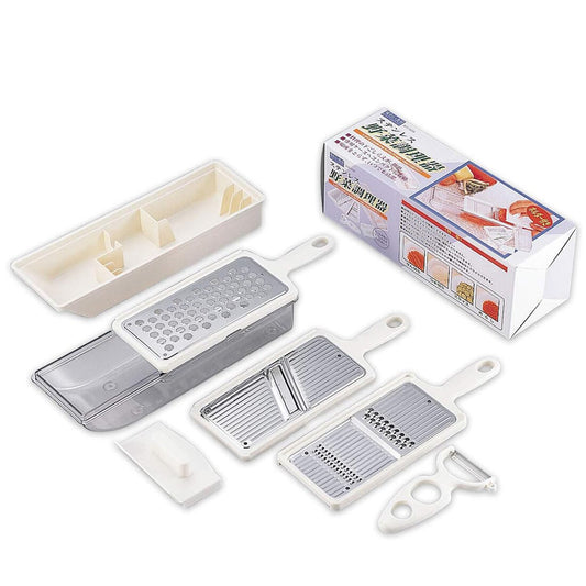 Shimomura Ajiwai Shokubo Vegetable Slicer and Grater Set ASC-606