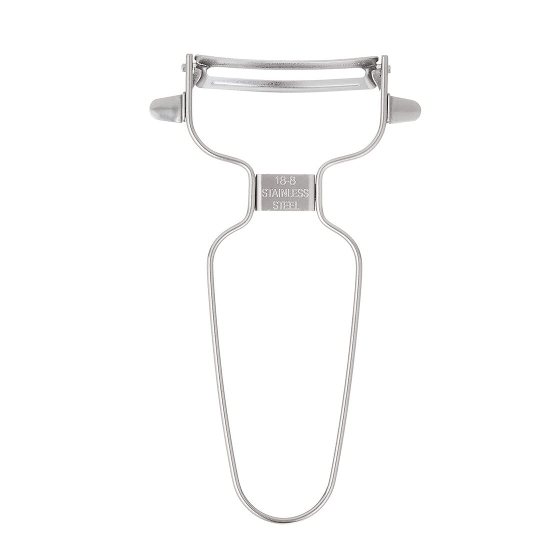 Shimomura Ajiwai Shokubo Curved Peeler Stainless Steel ACP-695