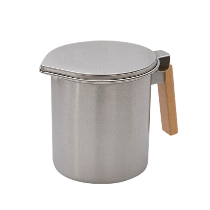 Kyoto Katsugu Stainless Steel Oil Pot 1.2L with Strainer
