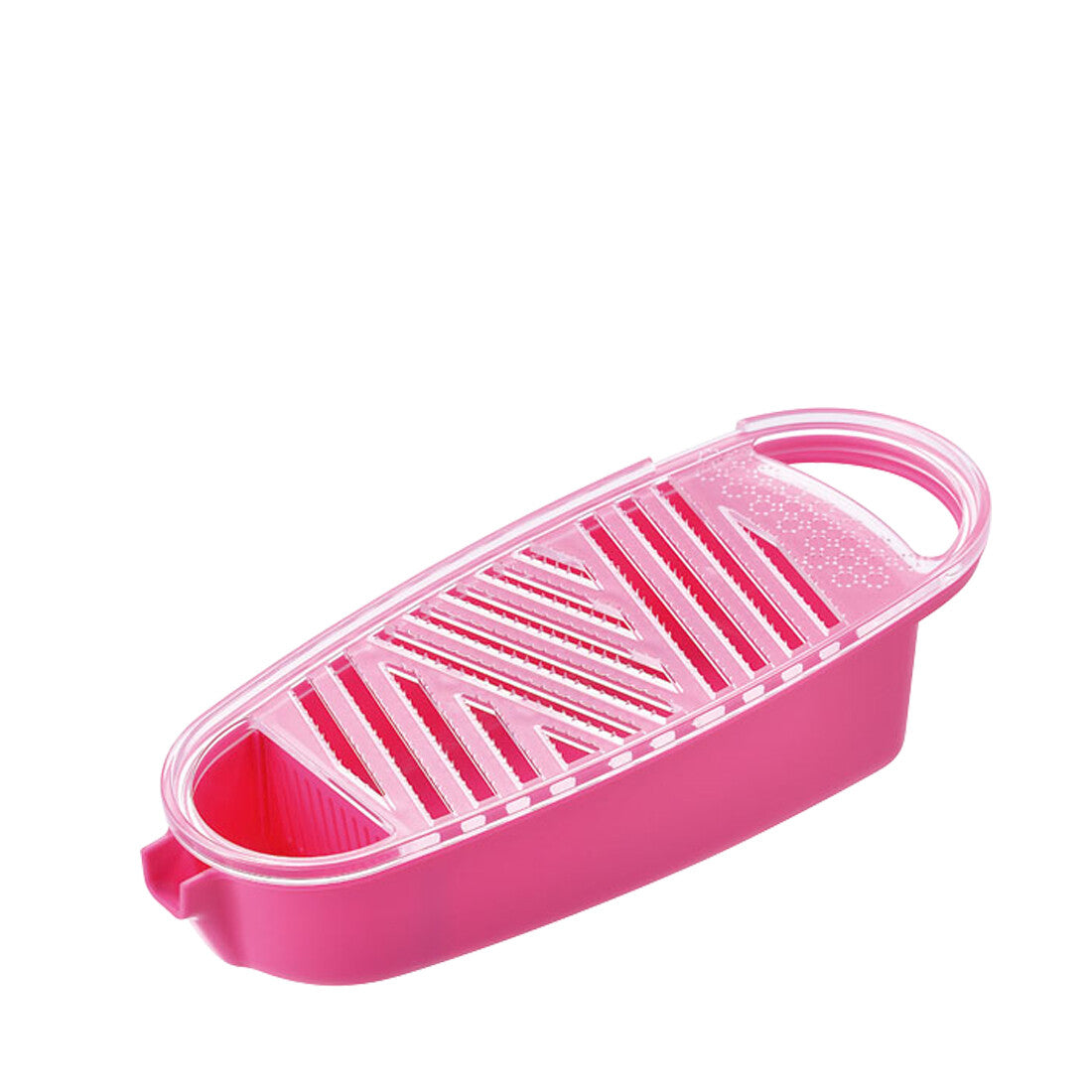 Shimomura Kitchen a La Mode Grater with Catch Tray Pink KUO-01P