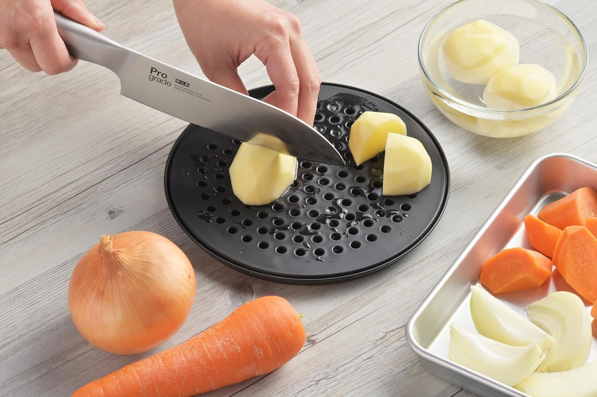 Shimomura Pro Grade Draining Cutting Board with Tray