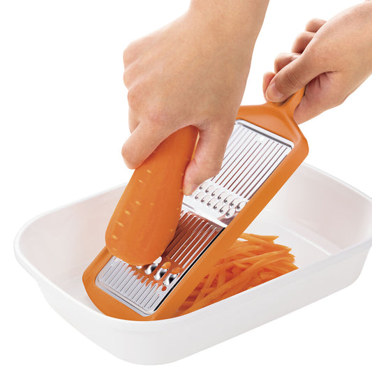 Shimomura Full Veggie Stainless Julienne Shirishiri Slicer FV-670