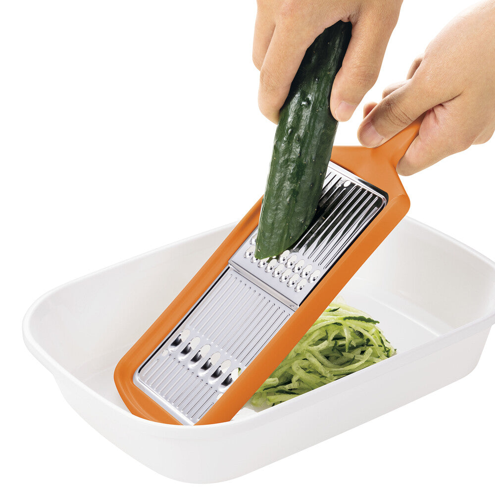 Shimomura Full Veggie Stainless Julienne Shirishiri Slicer FV-670