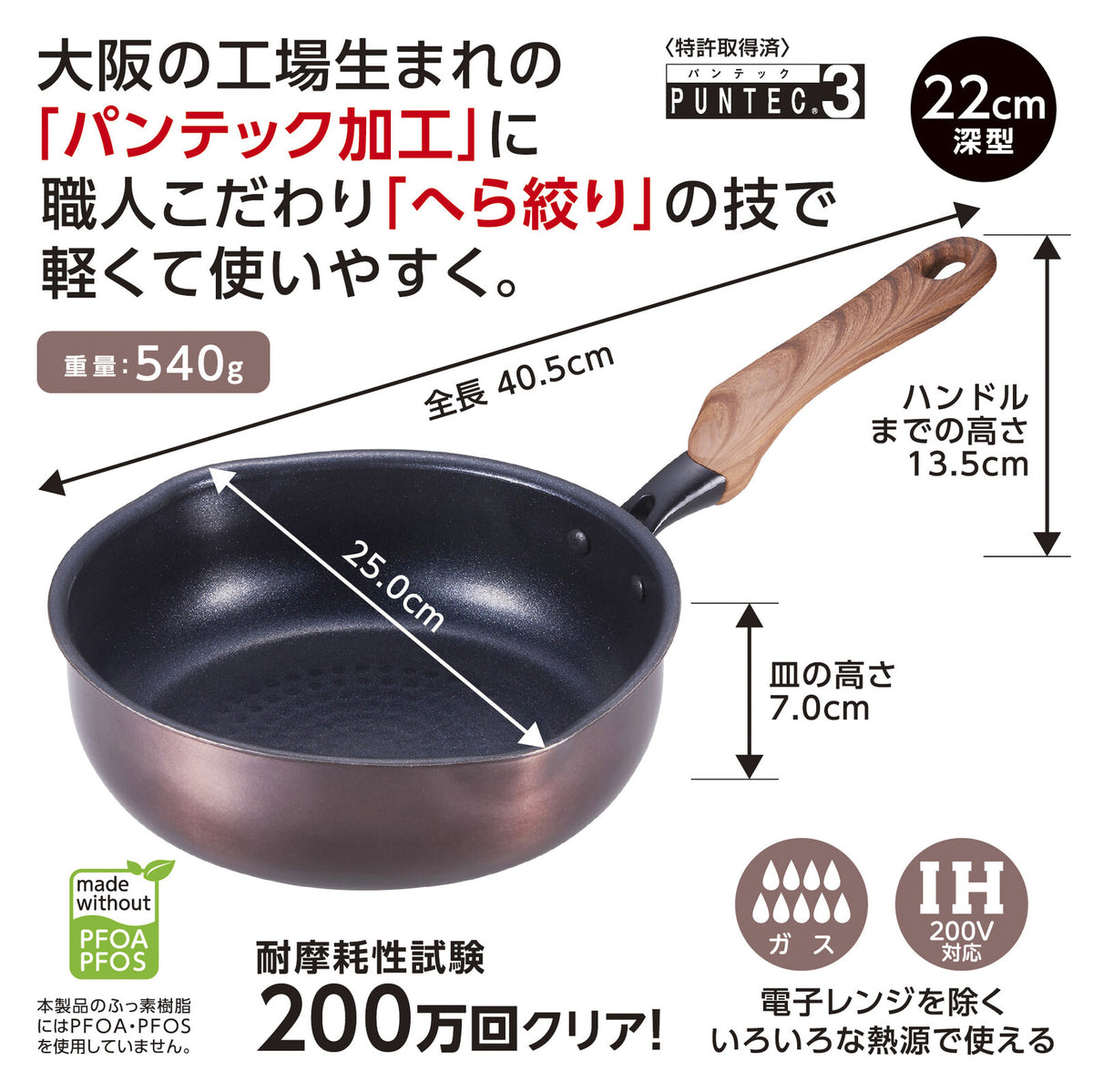 Takehara Seikan Waraku-tei Aya Induction (IH) Pan