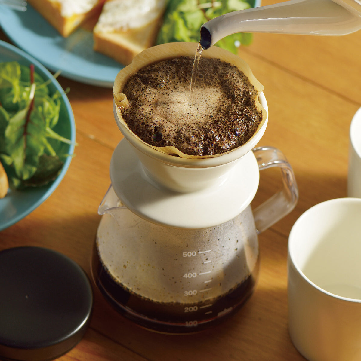 Akebono Stron Unbreakable Coffee Server 500ml Black TW-3732