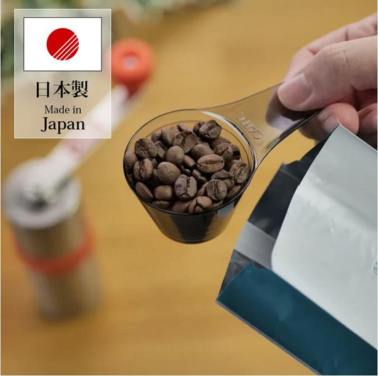 CAFEC copolyester Coffee Measuring Spoon Clear Black TMS-CB