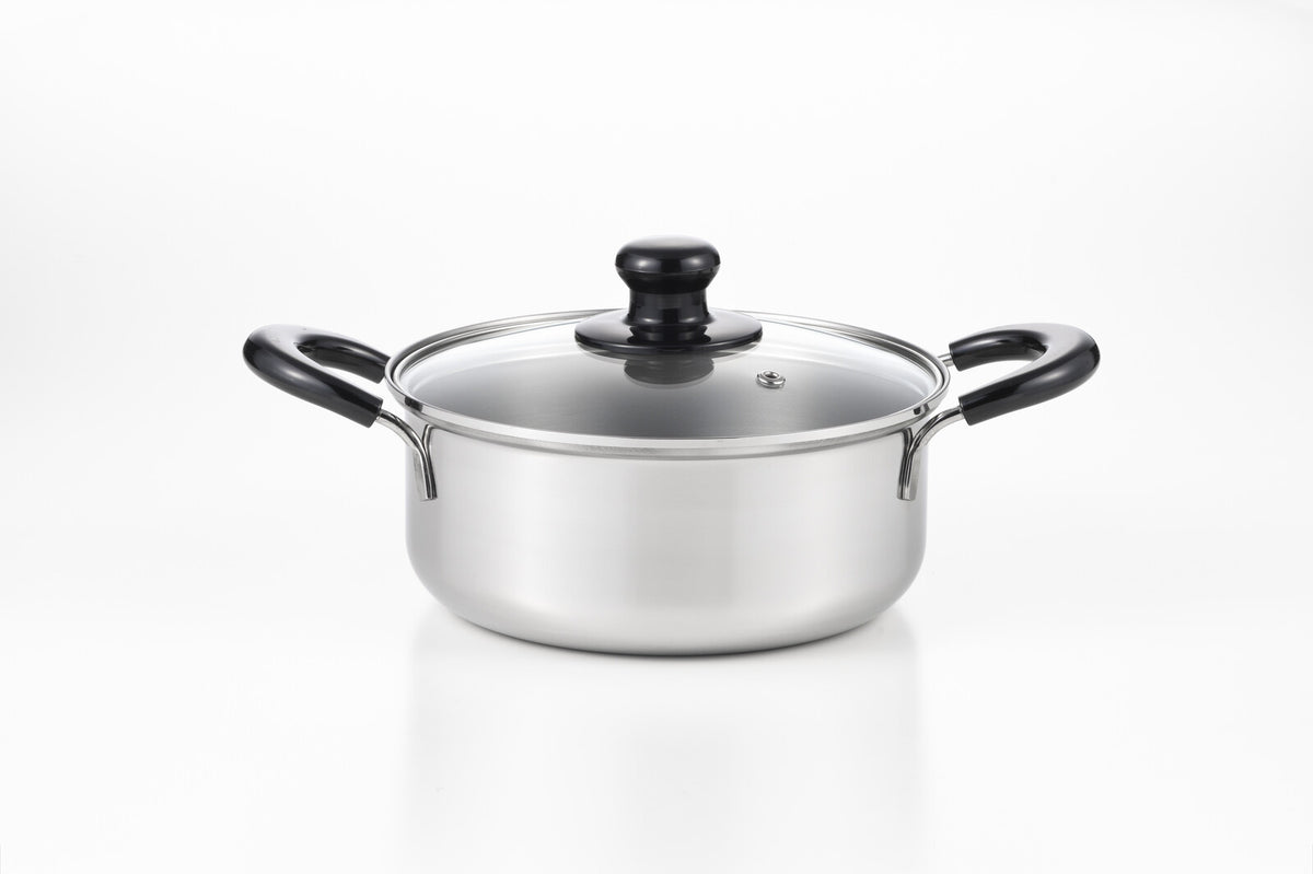 Yoshikawa Cook Look Neo Two-Handle Pot 20cm SJ4005