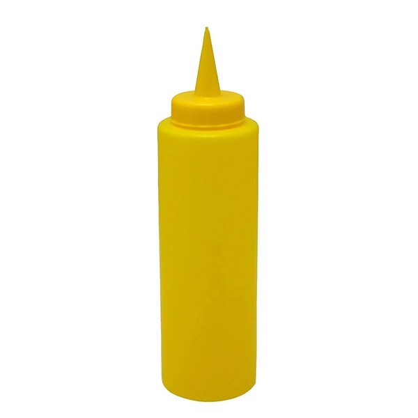 Wahei Freiz Ajimichi Squeeze Bottle Dispenser 320ml Yellow AD-473