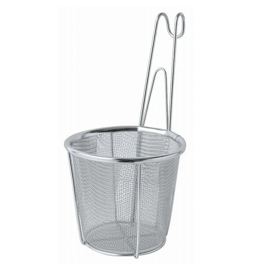 Benkei Stainless Steel Flat Bottom Noodle Strainer Small HF-60