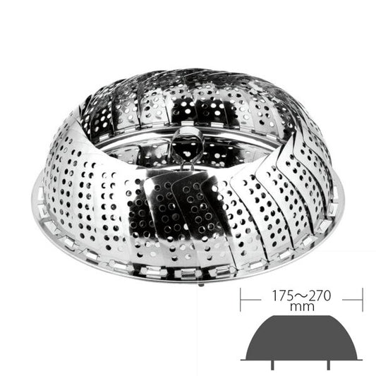 Minex Adjustable Stainless Steel Steamer Basket Jumbo V-993