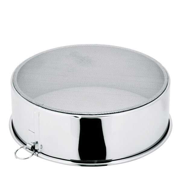 Little Wood Stainless Steel Drum Sieve (Uragoshi) 15.5cm L-0401