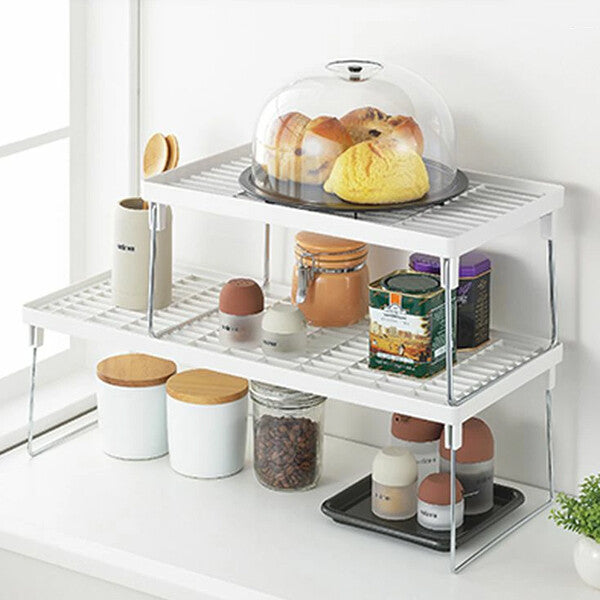 Entec Rack One Long Stackable Kitchen Shelf Rack T-122