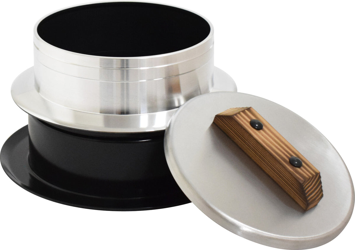 Urushiyama Gas Stovetop Rice Cooker Pot 5 Go Ceramic Coated
