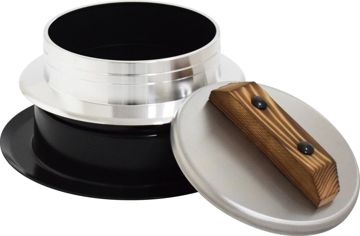 Urushiyama Gas Stovetop Rice Cooker Pot 2 Go Ceramic Coated